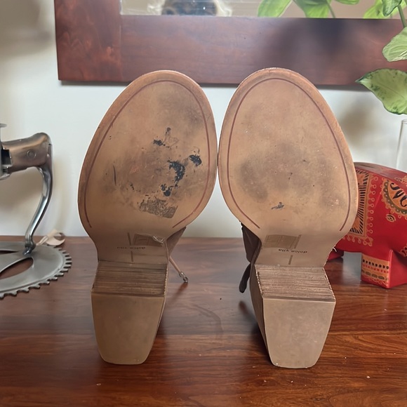 Dolce Vita Open Toe Ankle Boots - Picture 5 of 6